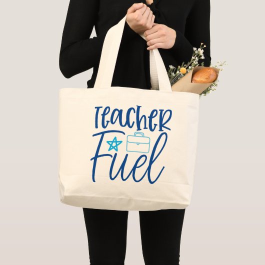 Teach Fuel Jumbo Stoffbeutel (Vorderseite (Produkt))