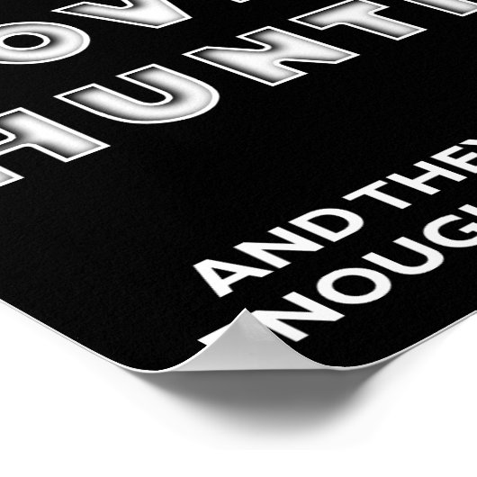 Teach Kids Funny Junting Poster blass (Ecke)