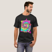 Teach Liebe Einbinden Niedlichen Bleistift Leopard T-Shirt (Vorne ganz)