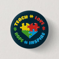 Teach Liebe Hope Inspirierte Autismus Bewusstsein