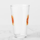 Teach Liebe Inspirier - LEHRERIN QUOTE REDEWENDUNG Glas (Rechts)