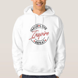 Teach-Liebe Inspiriere Motivierend Hoodie
