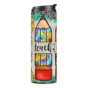 Teach - Liebe - Inspiriert Thermosbecher