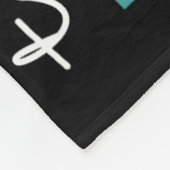 Teach Love Inspire Motivate Back To School Cute Te Fleecedecke (Ecke)