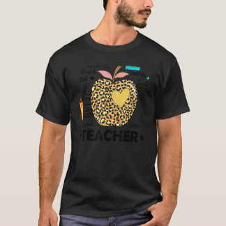 Teach Love Inspire Teacher Welcome Back To School T-Shirt