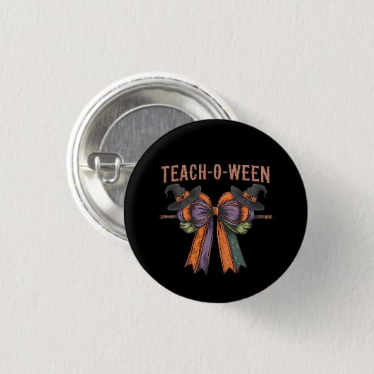 Teach-O-Ween Button (Vorne & Hinten)