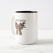 Teach-O-Ween Mug Zweifarbige Tasse (Vorderseite Links)