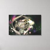 Teach-Peace-Bewegung Leinwanddruck (Vorderseite)