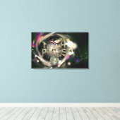 Teach-Peace-Bewegung Leinwanddruck (Insitu (Holzboden))