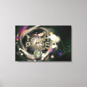 Teach-Peace-Bewegung Leinwanddruck (Vorderseite)