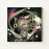 Teach-Peace-Bewegung Notizblock (Rückseite)