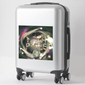 Teach Peace Big Aufkleber (Koffer)