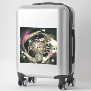 Teach Peace Big Aufkleber