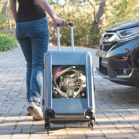 Teach Peace Big Aufkleber (Koffer Insitu)