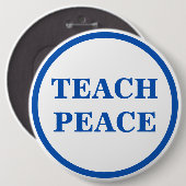 Teach Peace, Button (Vorne & Hinten)