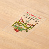 Teach Peace Christmas Ansammlung Acryleinladungen (Ablage )