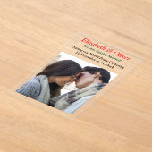 Teach Peace Christmas Ansammlung Acryleinladungen (Ablage )