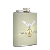 Teach Peace | Flachmann (Rechts)