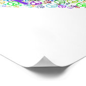 Teach Peace Heart Thunder_Cove Poster (Ecke)