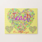 Teach Peace Heart Thunder_Cove Puzzle (Horizontal)