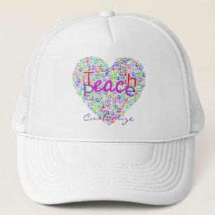 Teach Peace Herz Thunder_Cove Truckerkappe