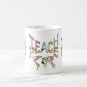 Teach Peace Kaffeetasse (Mittel)
