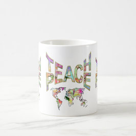 Teach Peace Kaffeetasse