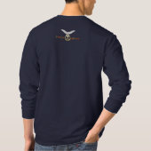 Teach Peace | Männer Langschläfe T-Shirt (Rückseite)
