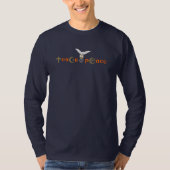 Teach Peace | Männer Langschläfe T-Shirt (Vorderseite)