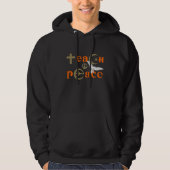 Teach Peace | Men Hoodie (Vorderseite)
