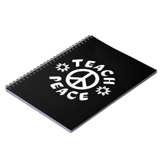 Teach Peace Notizblock (Linke Seite)