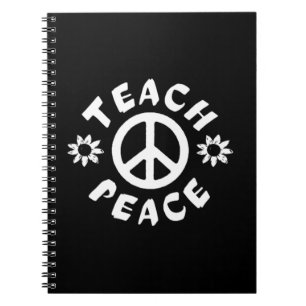Teach Peace Notizblock