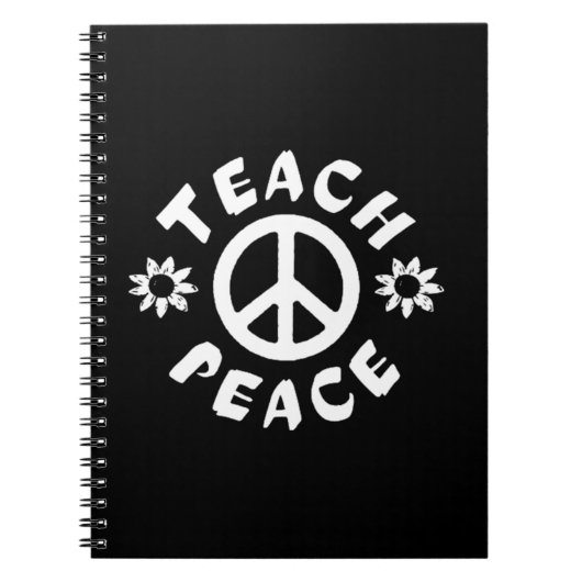 Teach Peace Notizblock (Vorderseite)