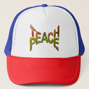 Teach-Peace Rund um den Globus von Nadine May Truckerkappe