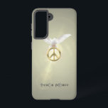 Teach Peace | Samsung Galaxy Hülle<br><div class="desc">Das "Teach Peace"-Design ist eine durchdacht friedliche Initiative, die darauf abzielt, Einzelpersonen mit Wissen, Fähigkeiten und Werkzeugen zu befähigen, Konflikte zu bewältigen und das Verständnis zu fördern. Sie bietet die Möglichkeit, eine Kultur des Friedens und der Harmonie zu fördern, indem sie vielfältige Bildungsressourcen kombiniert, darunter Workshops, religiöse Einsichten und gemeinschaftliche...</div>