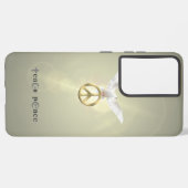 Teach Peace | Samsung Galaxy Hülle (Linke Seite)