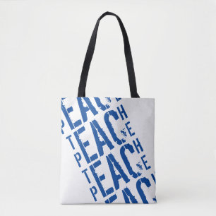 Teach Peace Tasche