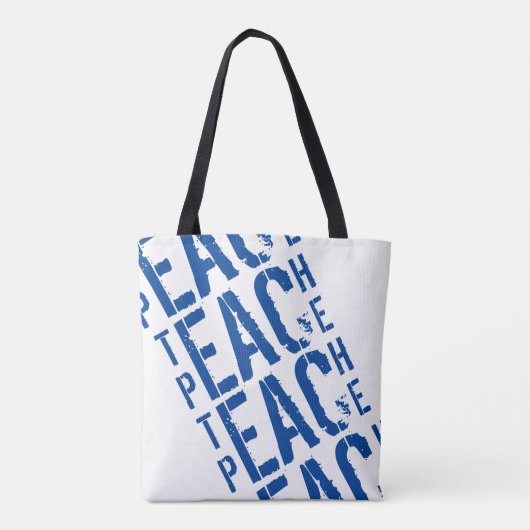 Teach Peace Tasche (Rückseite)