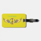 Teach Peace Thunder_Cove Gepäckanhänger (Rückseite horizontal)