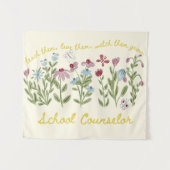 Teach Them Love Them Watch Them Grow Wandteppich (Vorderseite (Horizontal))