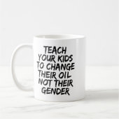 Teach Your Kids To Change Their Oil Not Their Gend Kaffeetasse (Links)