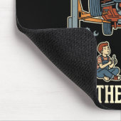 Teach Your Kids To Change Their Oil Not Their Gend Mousepad (Ecke)