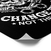 Teach Your Kids To Change Their Oil Not Their Gend Poster (Ecke)