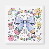 Teacher 100 Days of School Magnet  (Vorne)