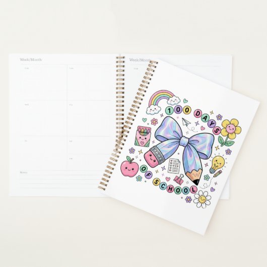 Teacher 100 Days of School Planner Planer (Anzeige)