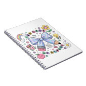 Teacher 100 Days of School Spiral Photo Notebook Notizblock (Rechte Seite)