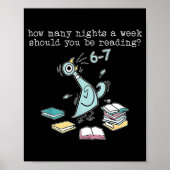 Teacher 67 How Many Nights A Week Should You Be Re Poster (Vorne)