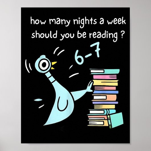 Teacher 67 How Many Nights A Week Should You Be Re Poster (Vorne)