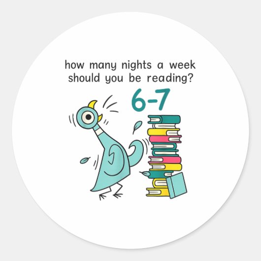 Teacher 67 How Many Nights A Week Should You Be Re Runder Aufkleber (Vorderseite)