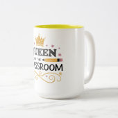 Teacher Appreciation Gift – Queen of the Classroom Zweifarbige Tasse (VorderseiteRechts)